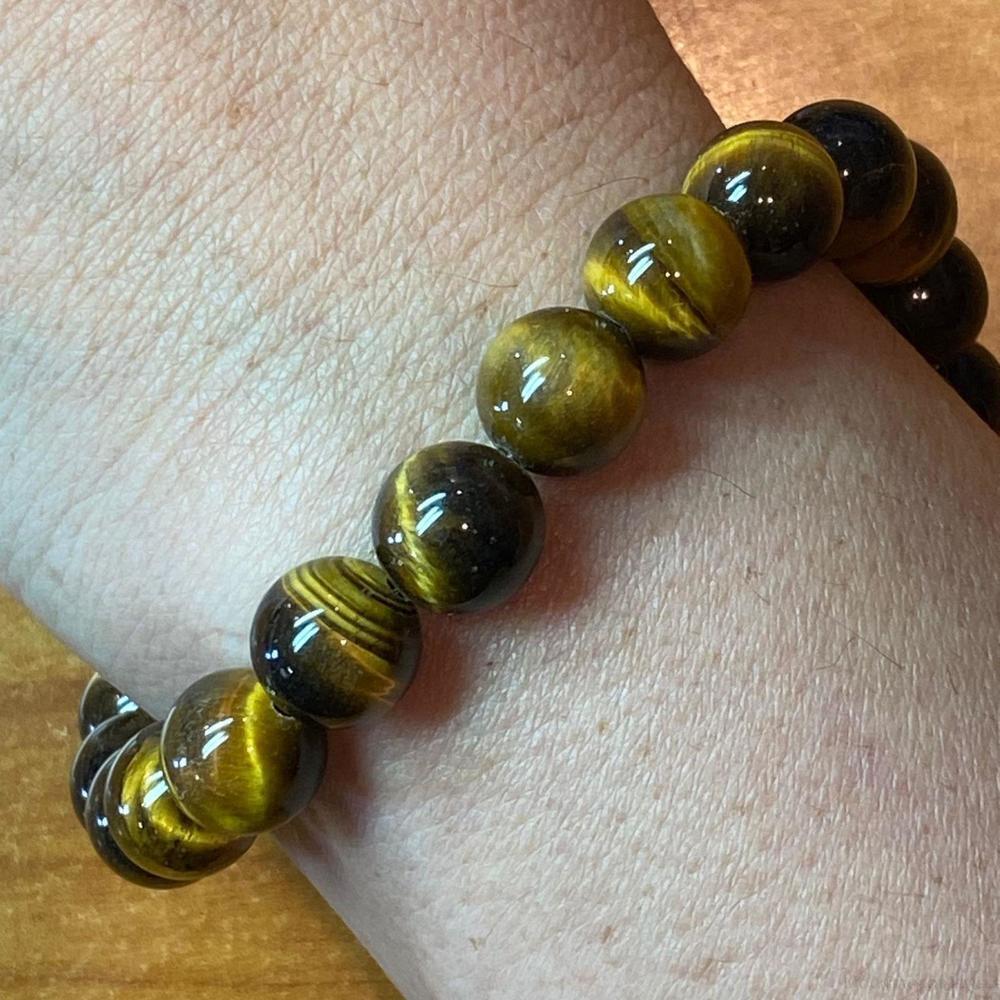 Carolyn Pollack Sterling Tiger Eye Double Spirit Animal Foldover Clasp Bracelet